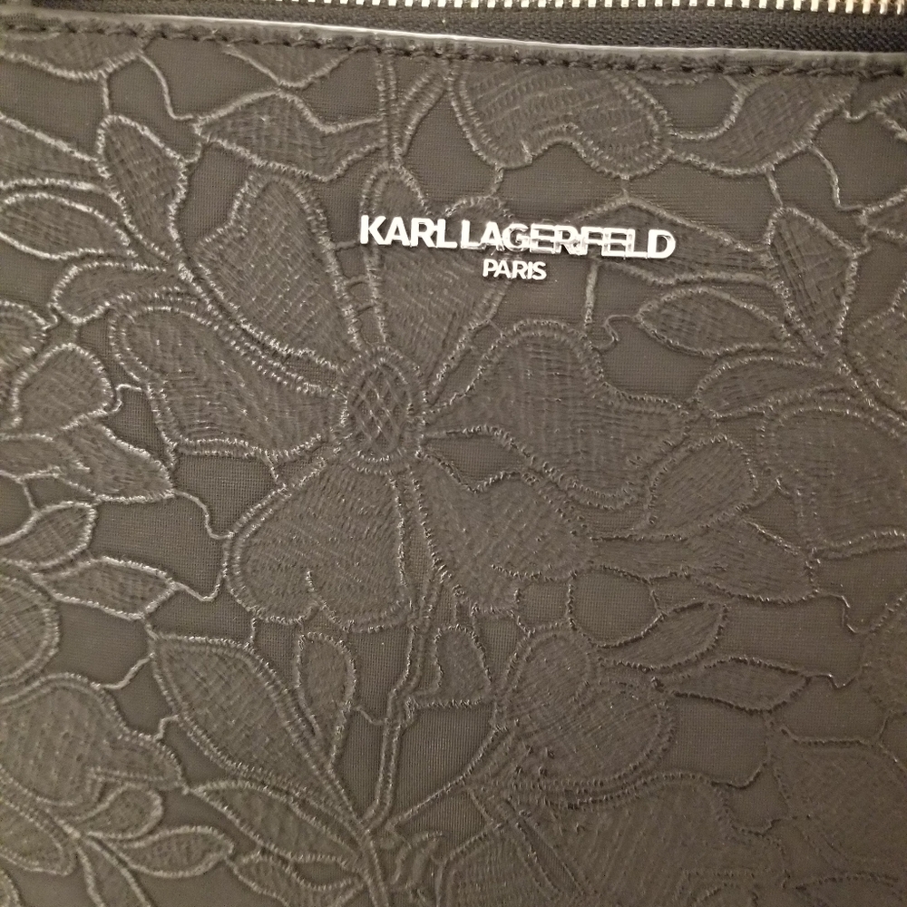 Karl Langford black purse